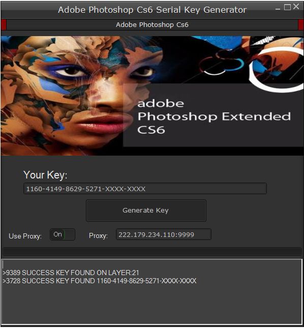 serial number photoshop cs5 free